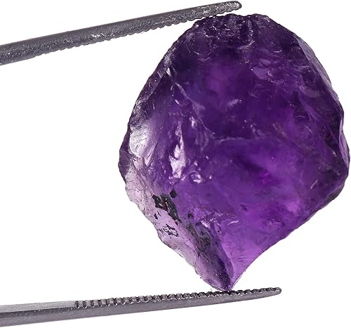 Miniatura 2 de GEMHUB Natural Amethyst Gemstone for Reiki, Cutting, Tumbling, Wrapping EGL Certified 36.40 ct