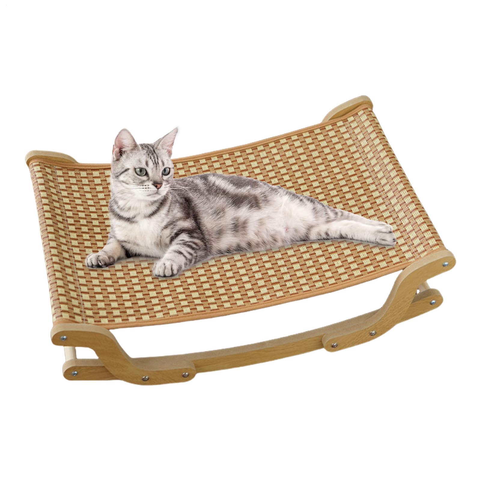 Canapé à bascule pour chaton intérieur et extérieur en bois