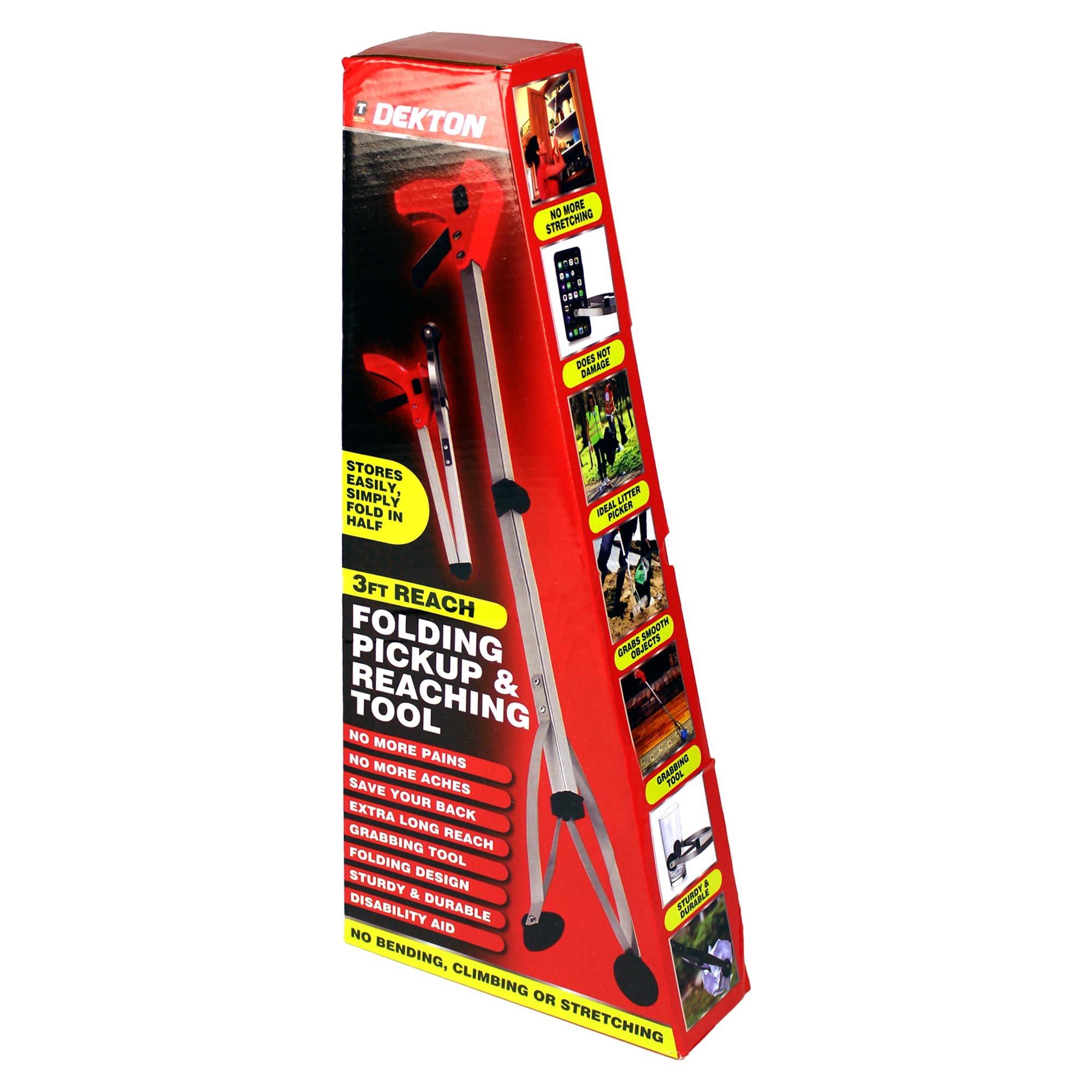 DEKTON Grabber Tool | Versatile Long-Reach Picker with Ergonomic Handle ...
