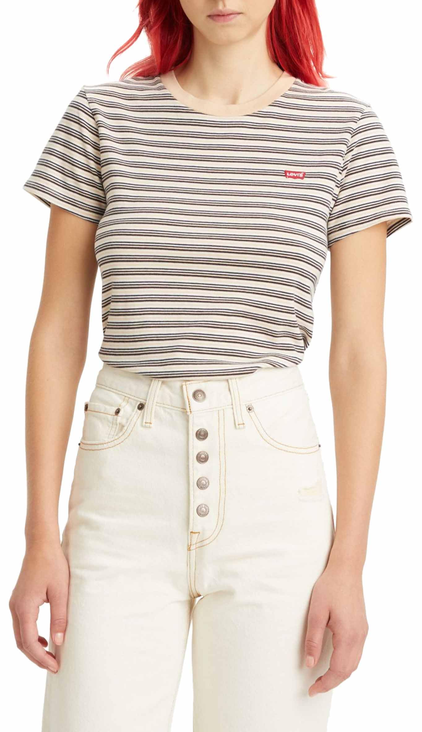 Levi's Perfect Tee T-Shirt Mujer (Pack de 1)