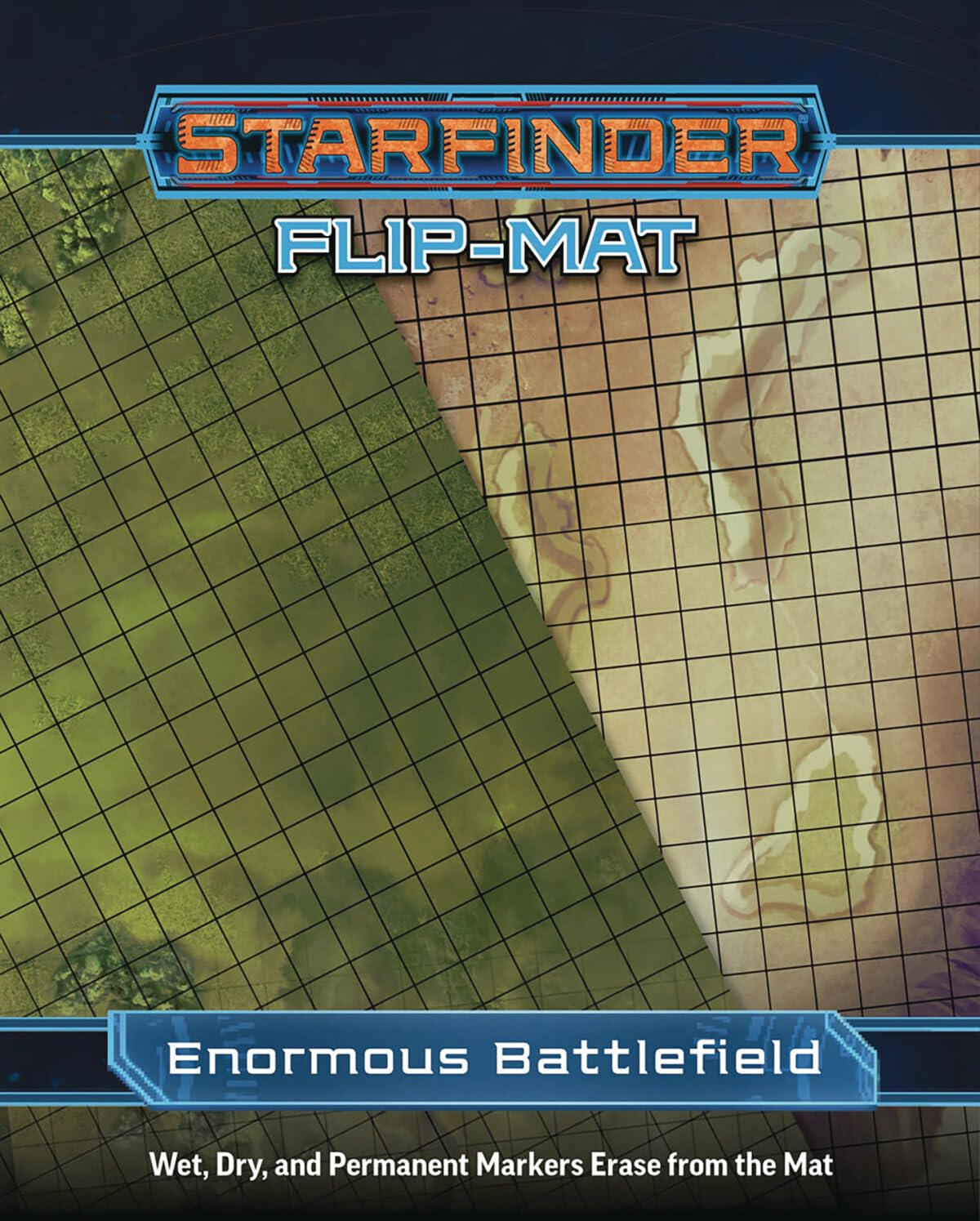 Starfinder Flip-Mat: Enormous Battlefield