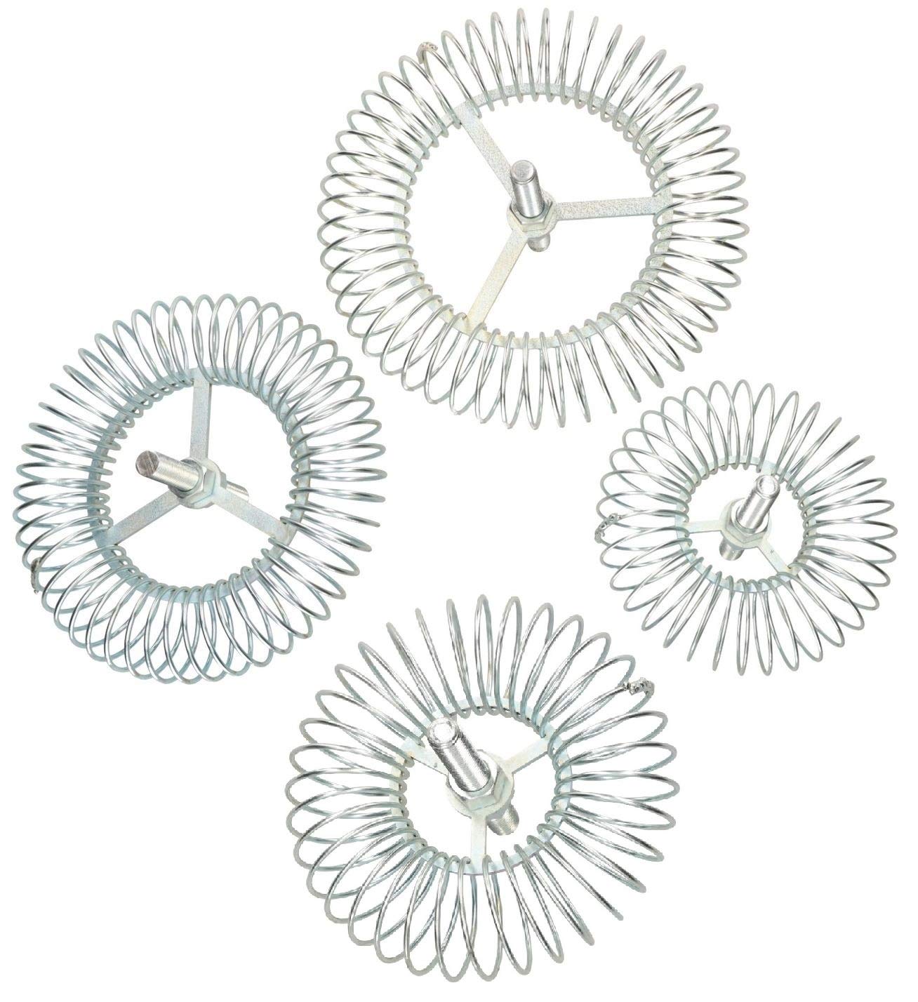 KOTARBAU Scopa per camino, 180 mm, in filo di acciaio, flessibile e robusta, spazzola per fuliggine, pulizia camino, camino in muratura (180 mm)