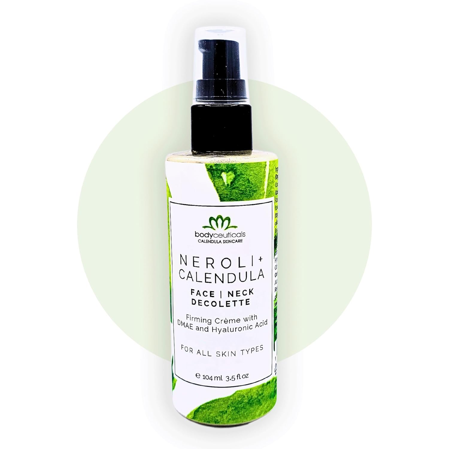 Neroli + Calendula Firming Crème – Brightening & Hydrating Face Cream with Organic Aloe, Vitamin E & Botanical Extracts – Lightweight Daily Moisturizer for Radiant, Firm Skin – 3.5 oz