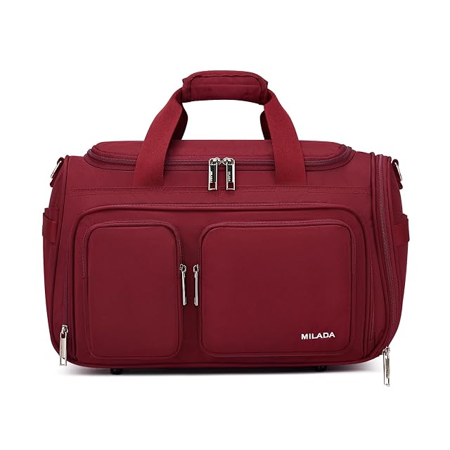 MILADA Underseat Carry On Luggage Bags for Travel Lightweight Foldable Carry On Bags for Airplanes Small Duffle Bag