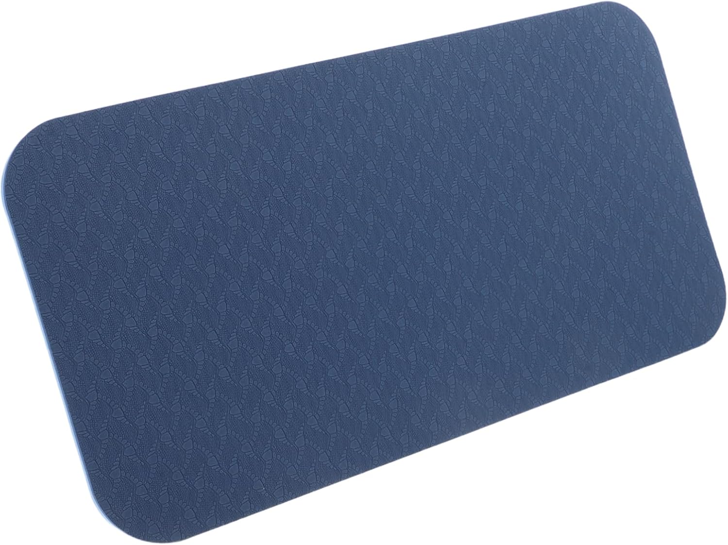 Kisangel Yoga Fitness Mat Women’s Yoga Pad Pilates Yoga Mat Nonslip Kneeling Pad Garden Mat Exercise Pad Tpe Material Easy to Clean Home Workout