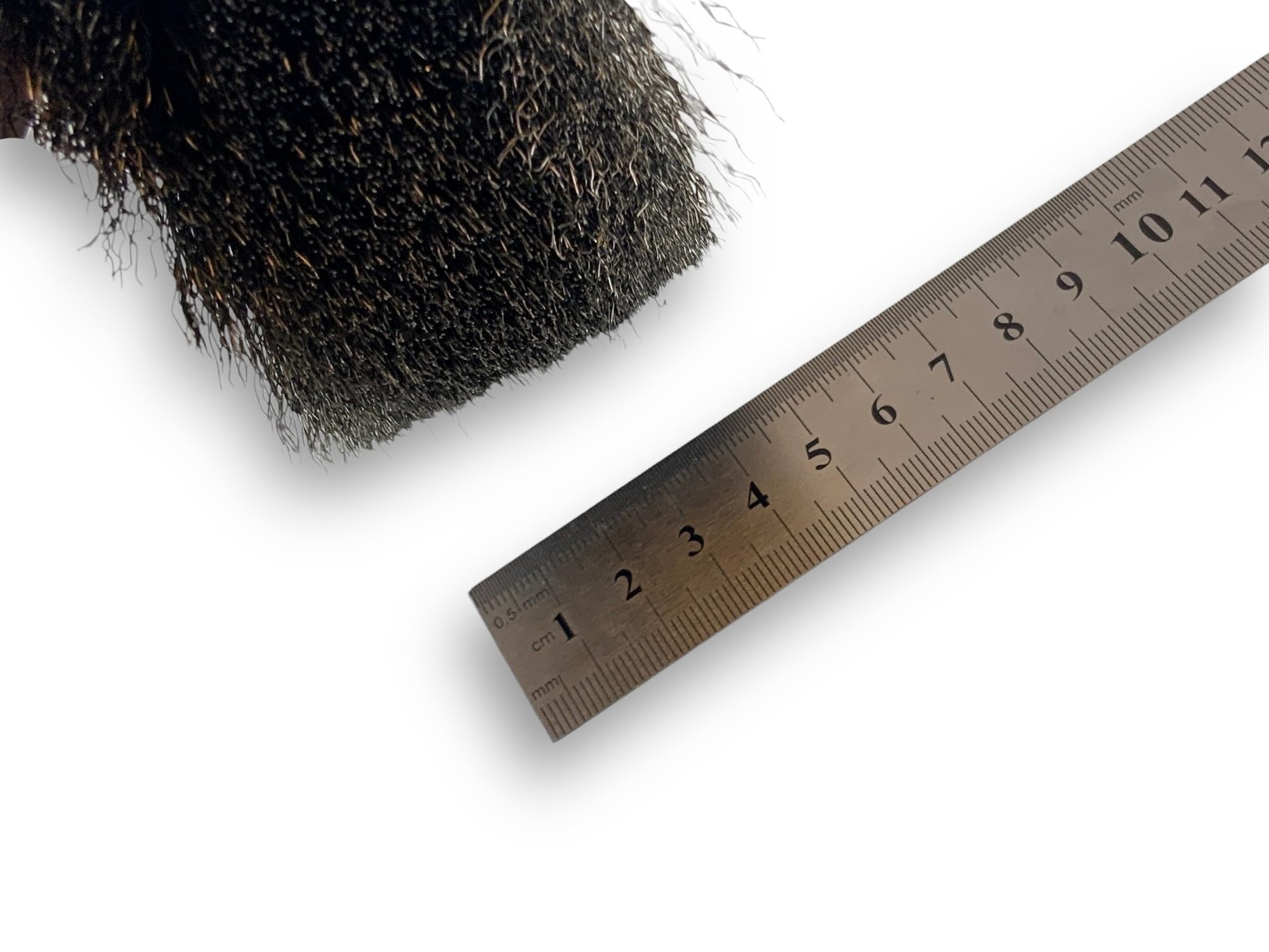 Kibros Brosse circulaire touret inox souple Ø 250 mm 3 rangs