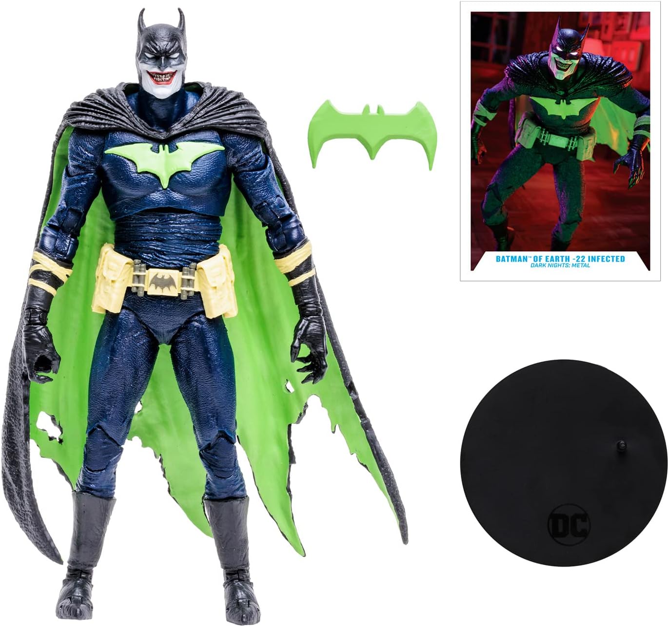 McFarlane Toys DC Multiverse Who Laughs as Batman 7" Action Figure with Accessories