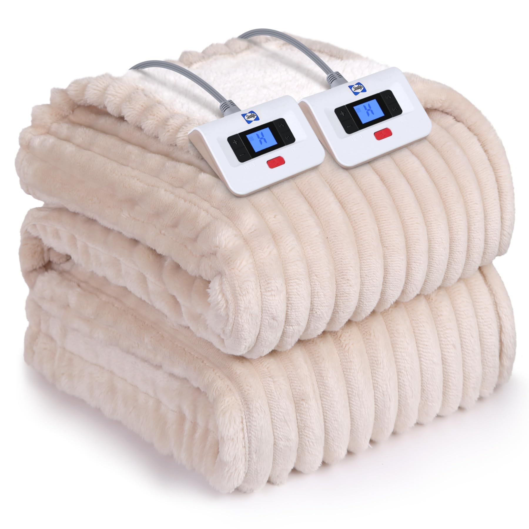Photo inspiration: Sealy Soft Blankets Reference: Amazon Com Sealy Electric Blanket Queen Size Soft Ribbed Flannel