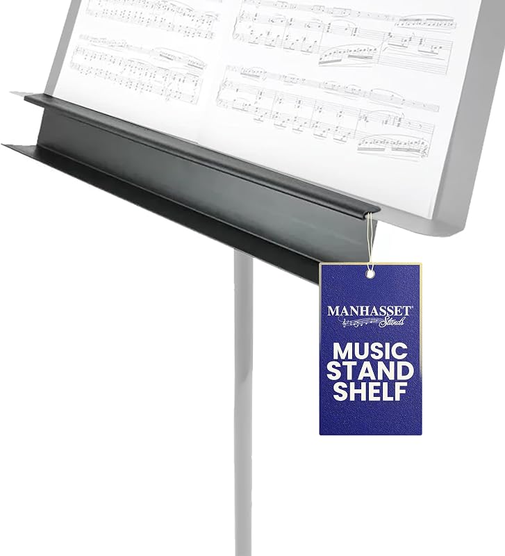 1100 Estante de accesorios para soporte de música | Estante de accesorios para soporte de música, almacenamiento de lápices y lengüetas, sintonizadores, herramientas pequeñas, ensayo y uso de rendimiento