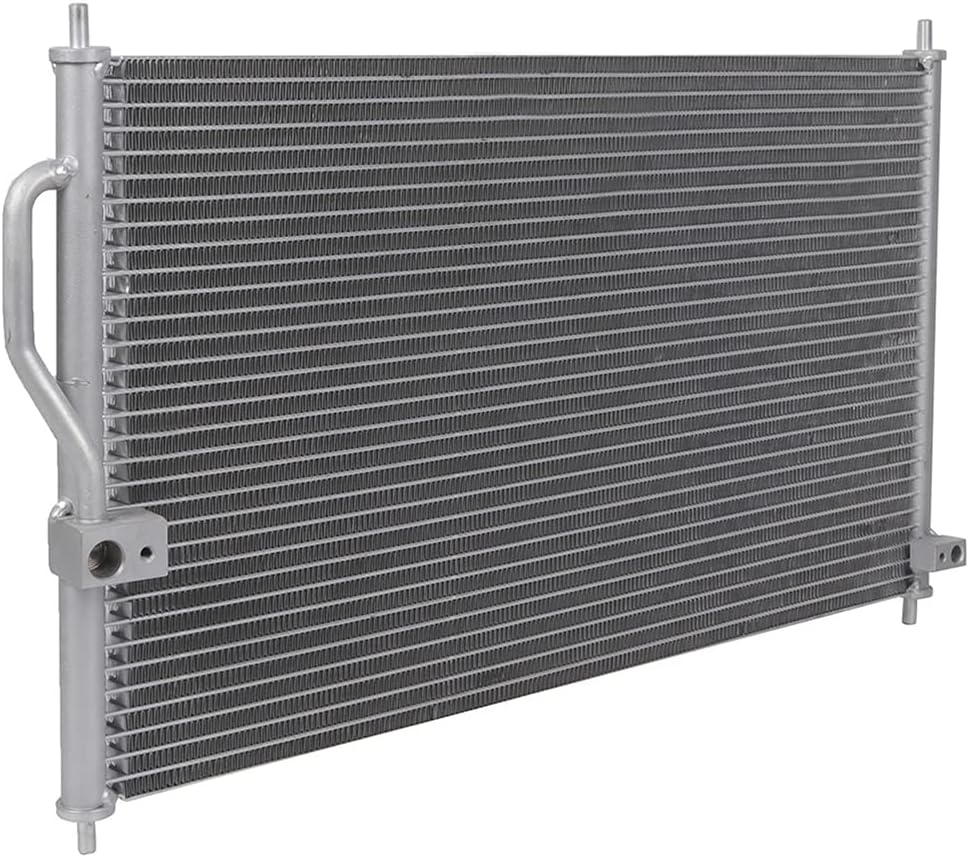OCPTY Air Conditioning Condenser fits for 2006 for Infiniti G35 A/C Aluminum Condenser
