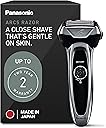 Panasonic ARC5 Electric Razor for Men with Pop-Up Trimmer, Wet/Dry 5-Blade Electric Shaver with Intelligent Shave Sensor and Multi-Flex Pivoting Head – ES-LV65-S (Silver)