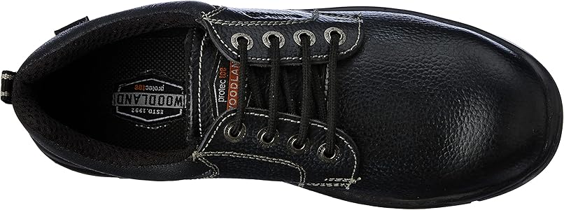 Buy Woodland Men's Black Leather Casual Shoe-11 UK (45 EU) (GC