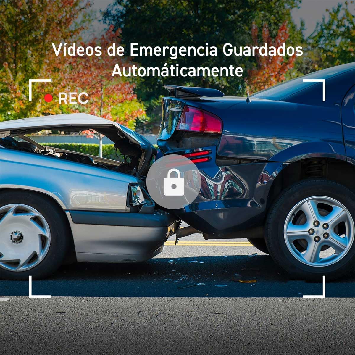 70mai M300 Dashcam 1296p QHD | Dash CAM Auto 140° | Camera WiFi | Entrada de la cámara del Coche - Tarjeta Micro SD 16-128 GB | Sensor WDR y G | Posible monitorización de Aparcamiento y grabación en