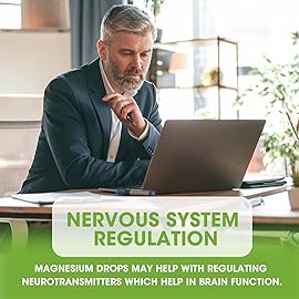 Magnesium Complex, Magnesium Glycinate, Oxide, Taurate and Citrate Liquid Drops, Lemon Flavor, 2 Fl Oz