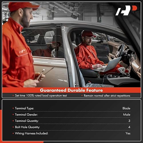 Miniatura 4 de A-Premium Módulo de control de resistencia del motor del ventilador de CA compatible con Chevrolet Silverado Avalanche Suburban Tahoe 2003-2007 y