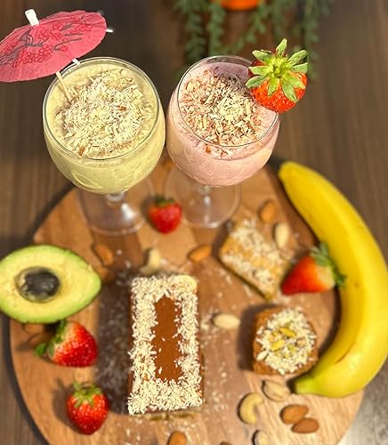 Miniatura 5 de Picador de nueces, molinillo, rebanador y cortador de frutas secas perfecto para aderezos y adornar batidos, ensaladas, postres, sopas. Ideal para