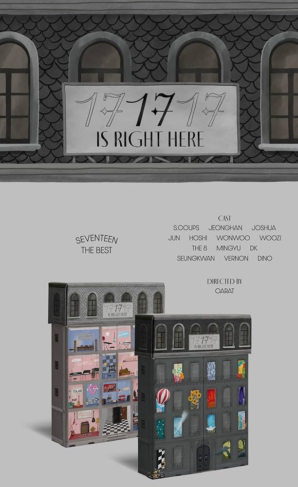 Seventeen Best Album : 17 Is Right Here: Amazon.pl: Płyty CD