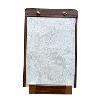 Nail Art Display Stand, Fingernail Displaying Holder, Professional Aesthetic Wood Nail Tip Sample Display Board Manicure Tool, White, S