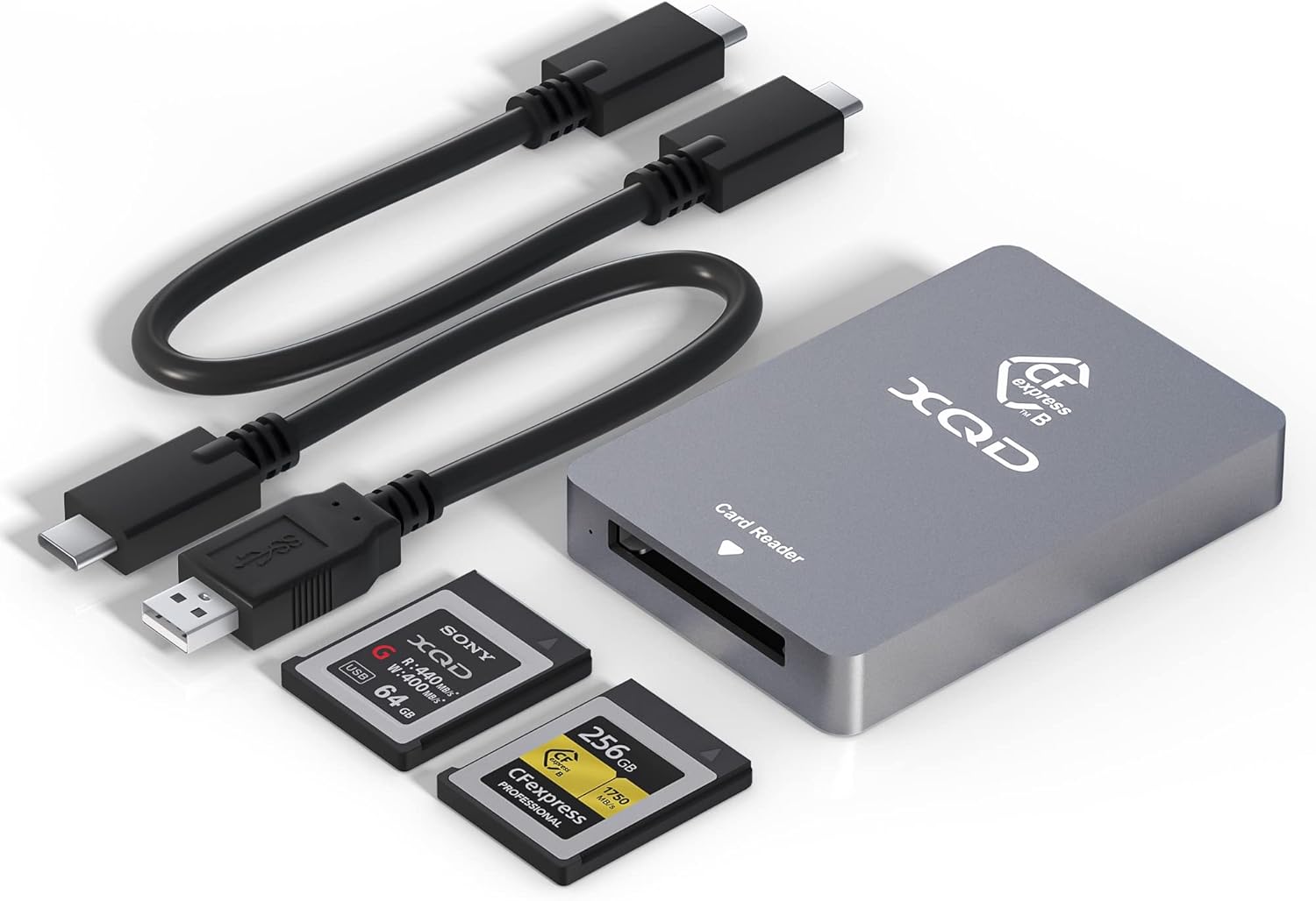 Amazon.co.jp CFexpress / XQD カードリーダー USB 3.2 10Gbps CFexpress Type B