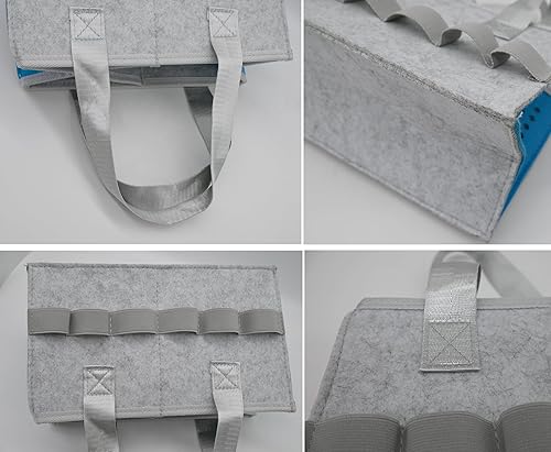 Miniatura 7 de AZTOPA Estuche de transporte de viaje compatible con Toniebox reproductor de audio, bolsa de almacenamiento de juguetes musicales educativos, bolsa