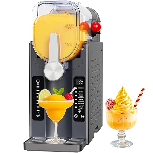 Slushie Machine: No Ice Needed All-in-One Slushy Maker for Home,
