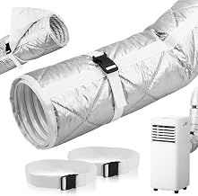 Hose Cover for Portable Air Conditioners, 147 x 58 cm, Portable Air Conditioning Hose Cover, Insulation, AC Hose, Insulation, AC Protective Cover, Insulation Cover | teng hong hui Klimaanlage Schlauchabdeckung Klimaanlage Isolierschlauch Klimaanlagen Schl