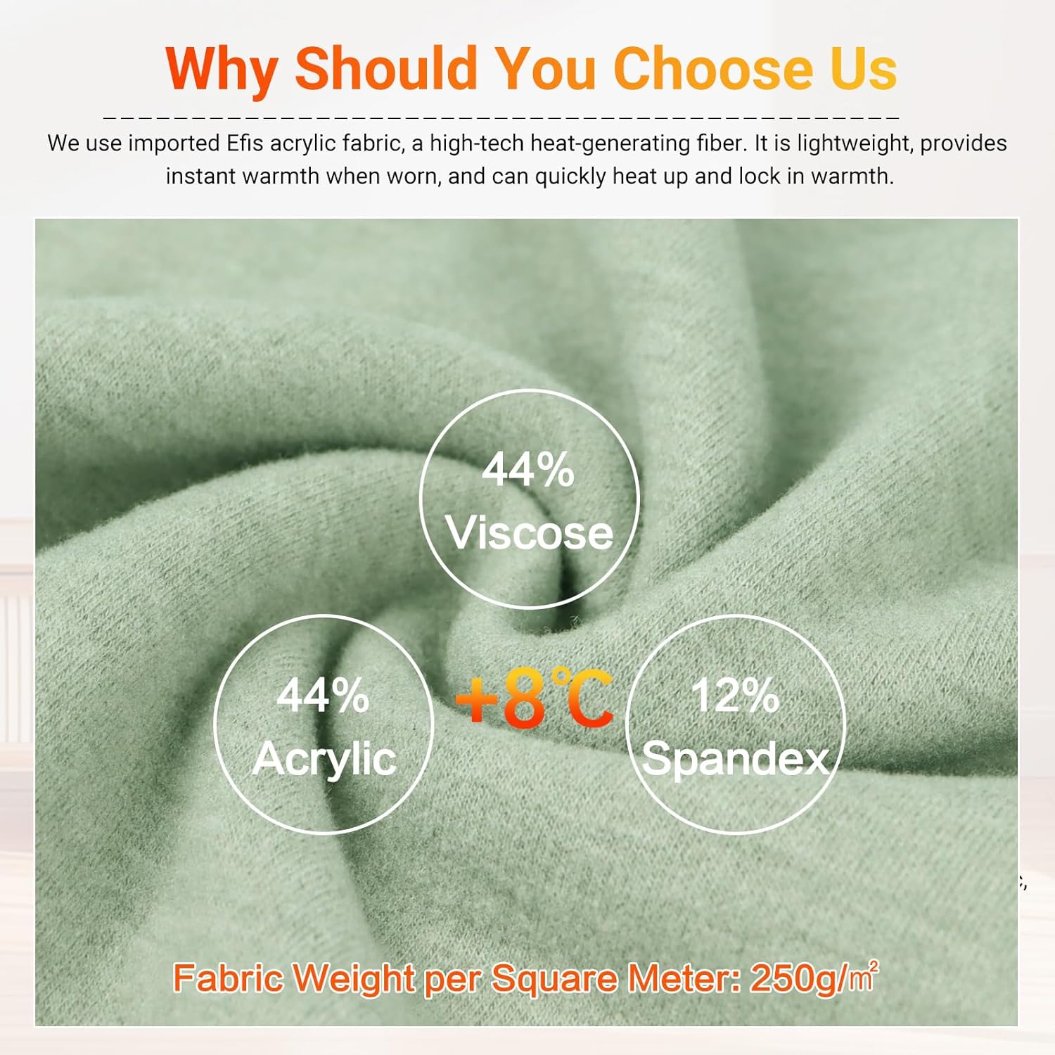 MEETYOO Thermal Compression Shirts for Men Long Sleeve Running Undershirt Turtleneck Base Layer for Winter Cold Weather - Image 6