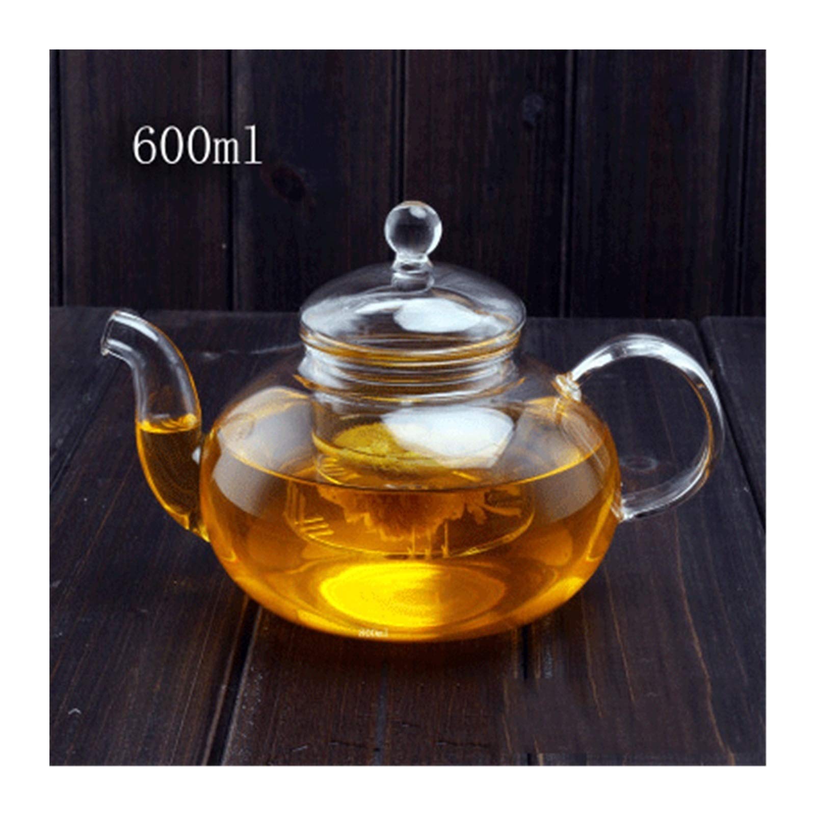 Service à thé en verre borosilicate épais de haute qualité avec passoire fine