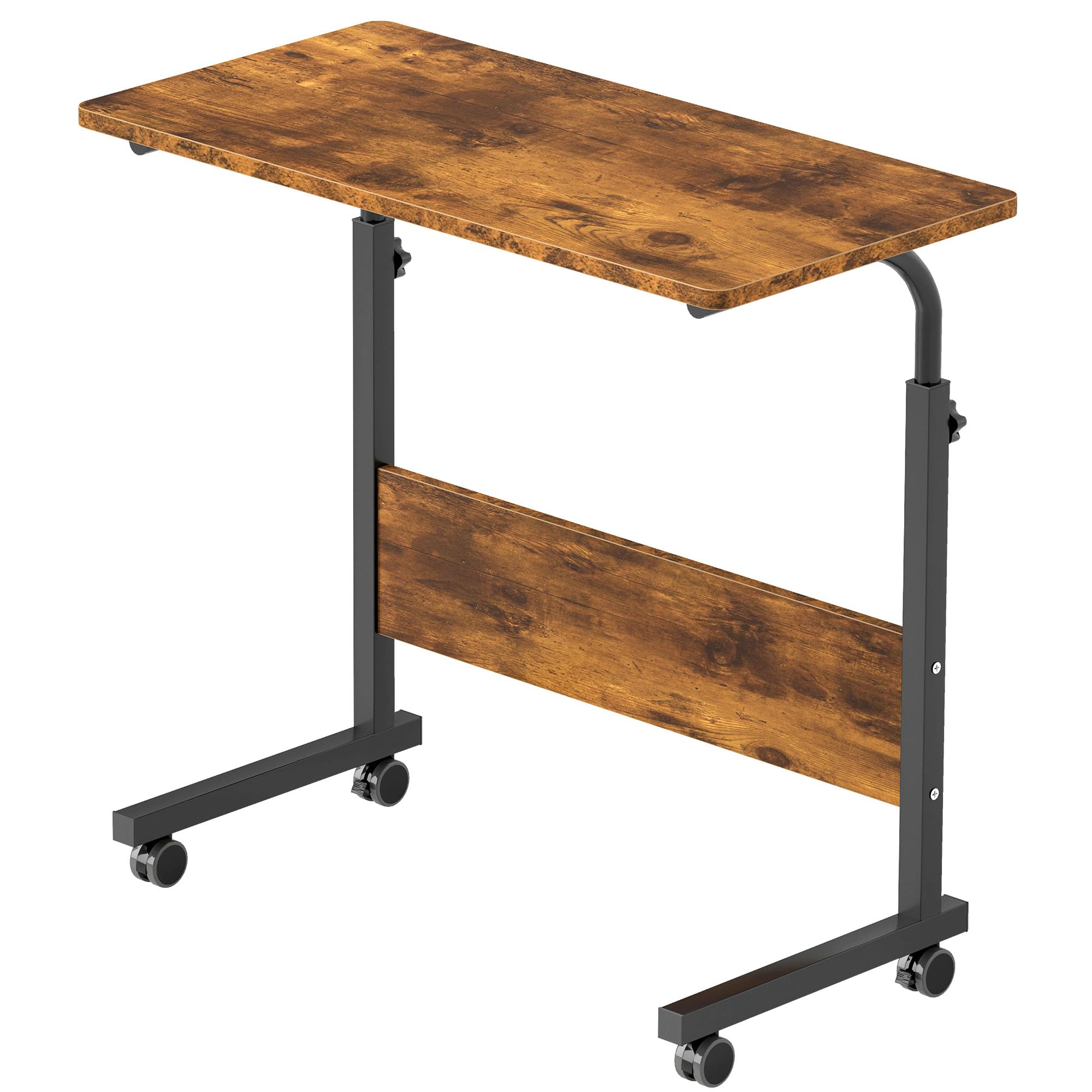 Snapklik.com : Soges 31.4 Inches Adjustable Mobile Computer Table ...