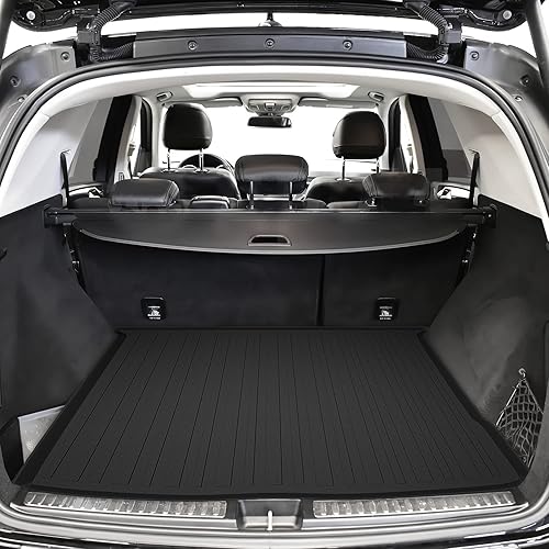Miniatura 9 de Forro de carga prémium para Mercedes-Benz GLE 2016-2019  100% de protección, alfombrilla de maletero de automóvil de ajuste personalizado,