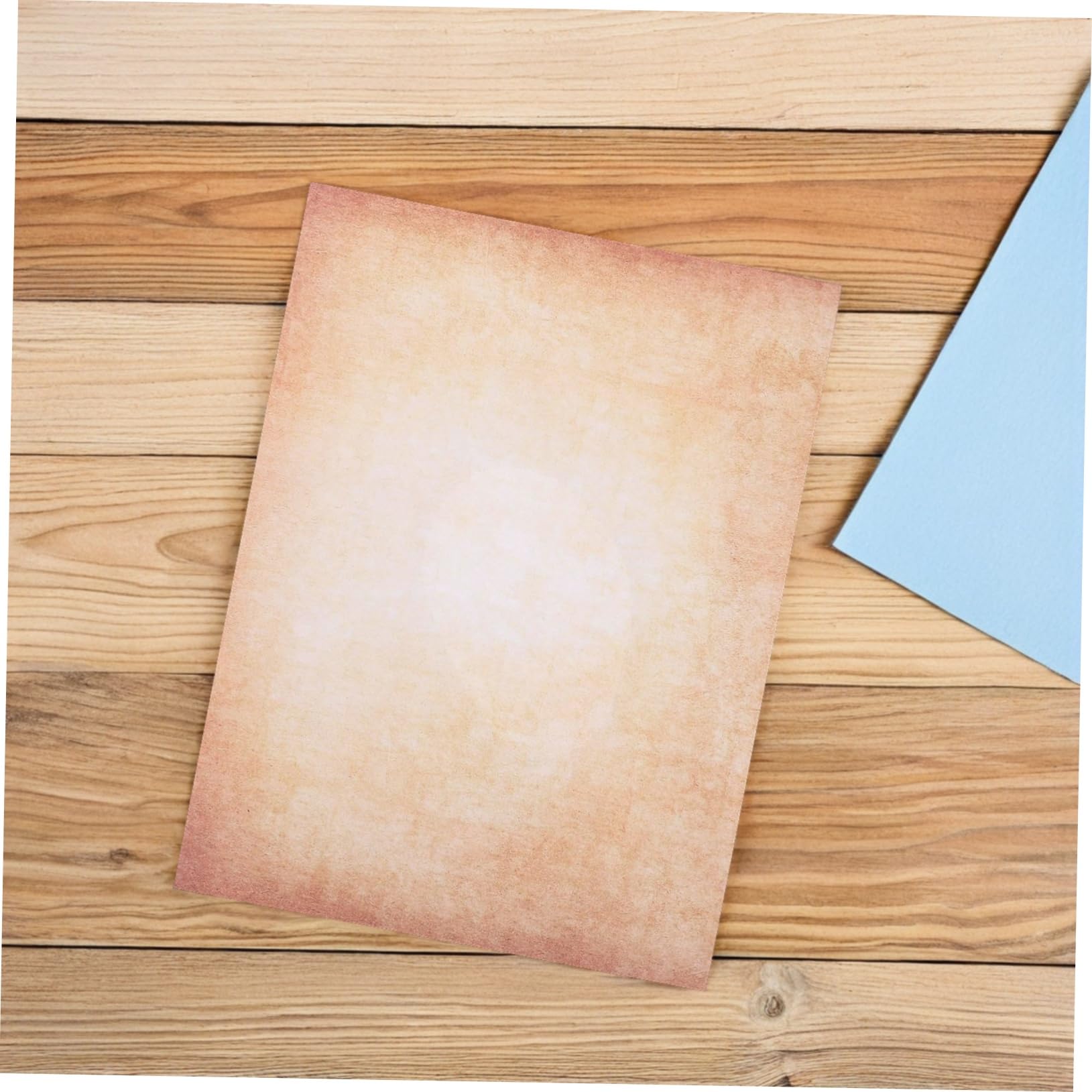 GALPADA 100stücke Vintage Papier Doppelseitig Bedruckt im Alten Look Bastelpapier zum Journaling Scrapbooking und Drucken Robustes Schreibpapier für Bewerbungsunterlagen und Urkunden