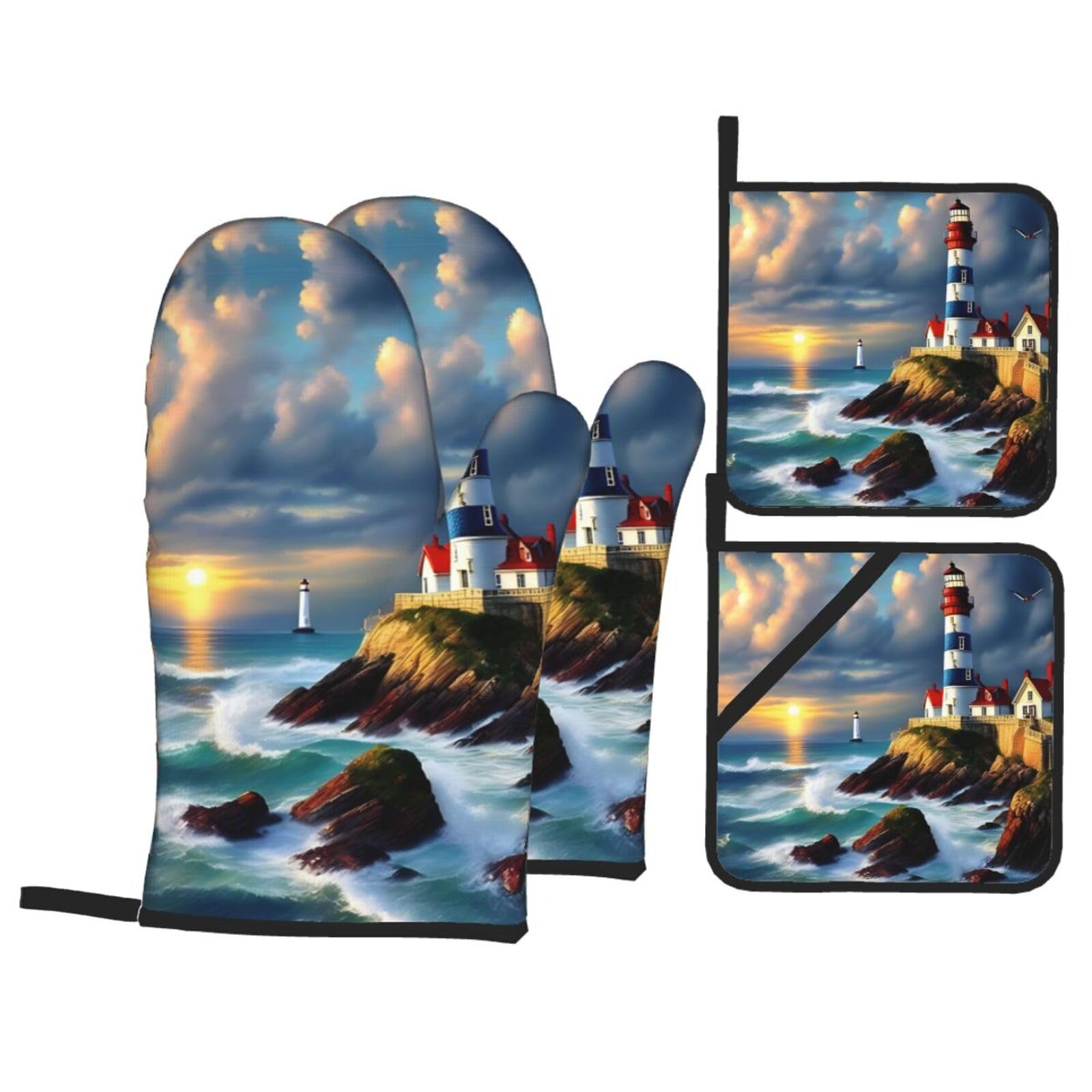 Gants de cuisine Lighthouse pour manipuler les plats chauds sans brûlure