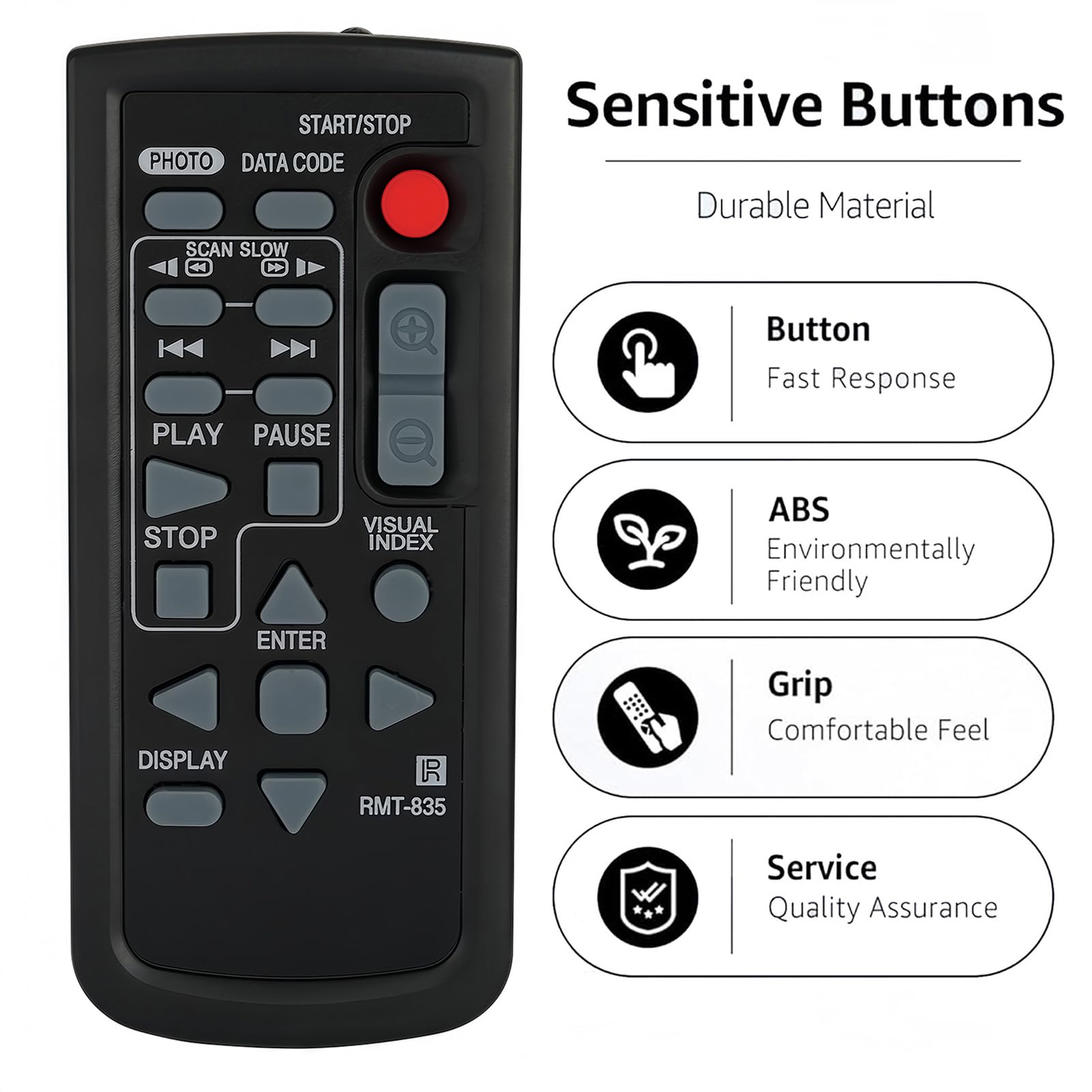 Amazon.com: Universal Replacement Remote Control RMT-835