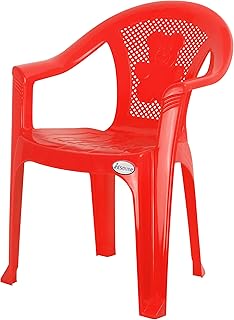 Esqube Koala Baby Chair - Plastic Study Chair Red