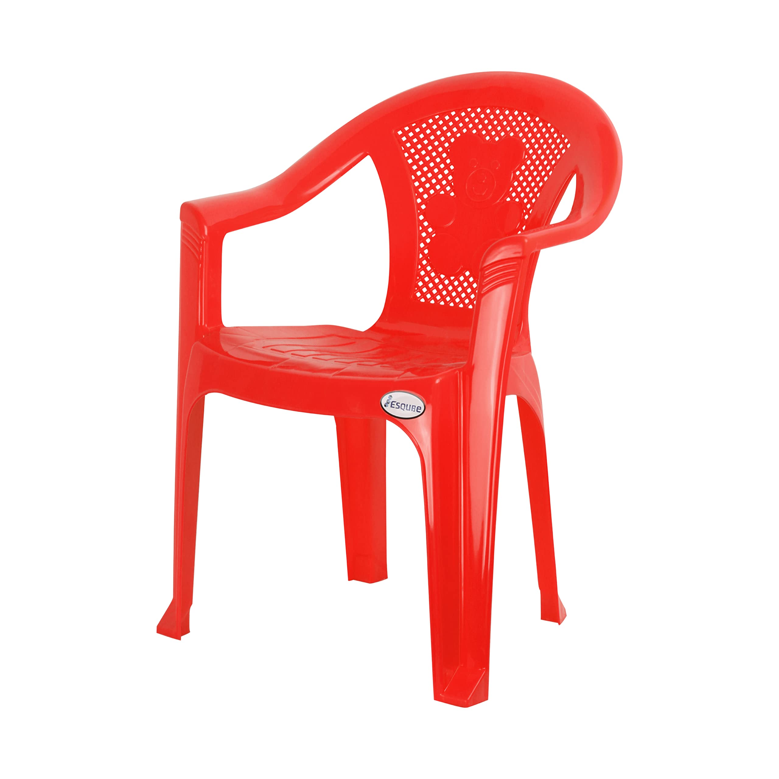 Koala Baby Chair - Plastic Study Chair Red