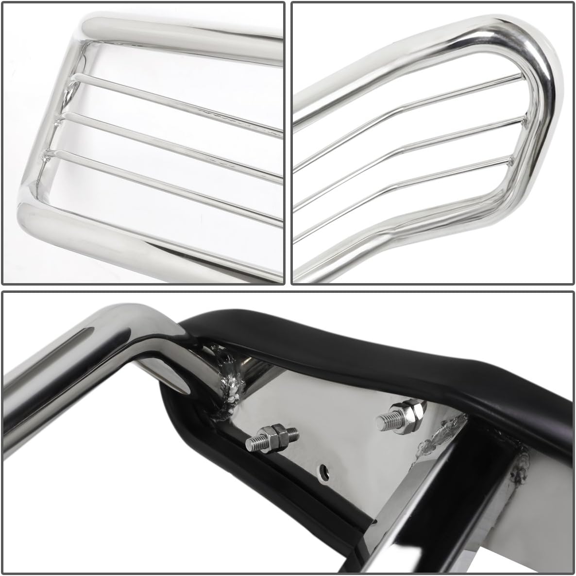 DNA MOTORING GRILL-G-062-SS Front Bumper Brush Grille Guard Compatible with 04-09 RX330/RX350/RX400h