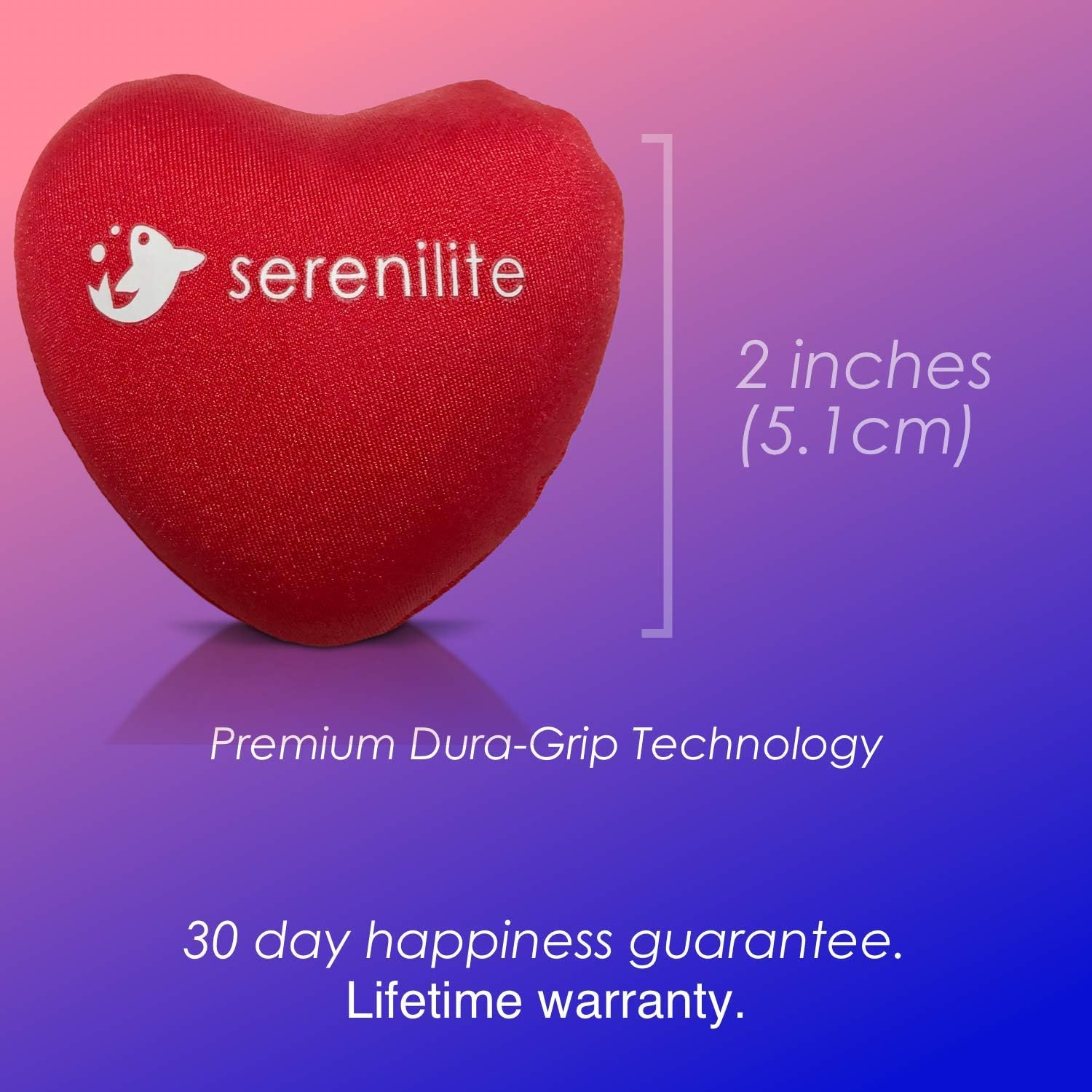 Serenilite Hand Therapy Stress Ball - Optimal Stress Relief - Great for Hand Exercises and Strengthening (Pink) : Sports & Outdoors