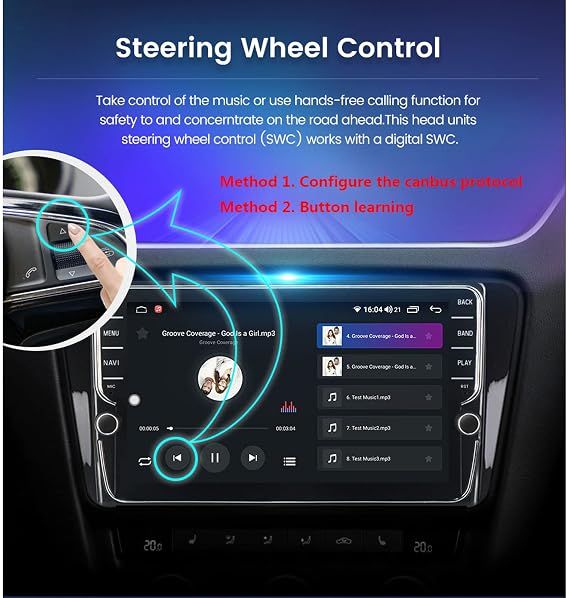 Double DIN Car Radio, in-Dash Car Stereo with 9 Inch Touchscreen Display, for Honda Insight 2009-2014 with Backup Camera/Carplay/Bluetooth/WiFi/USB/GPS Navi/FM Receiver