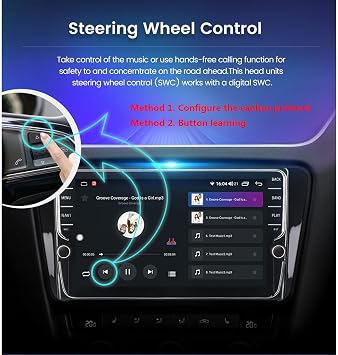 Double DIN Car Radio, in-Dash Car Stereo with 9 Inch Touchscreen Display, for Honda Insight 2009-2014 with Backup Camera/Carplay/Bluetooth/WiFi/USB/GPS Navi/FM Receiver