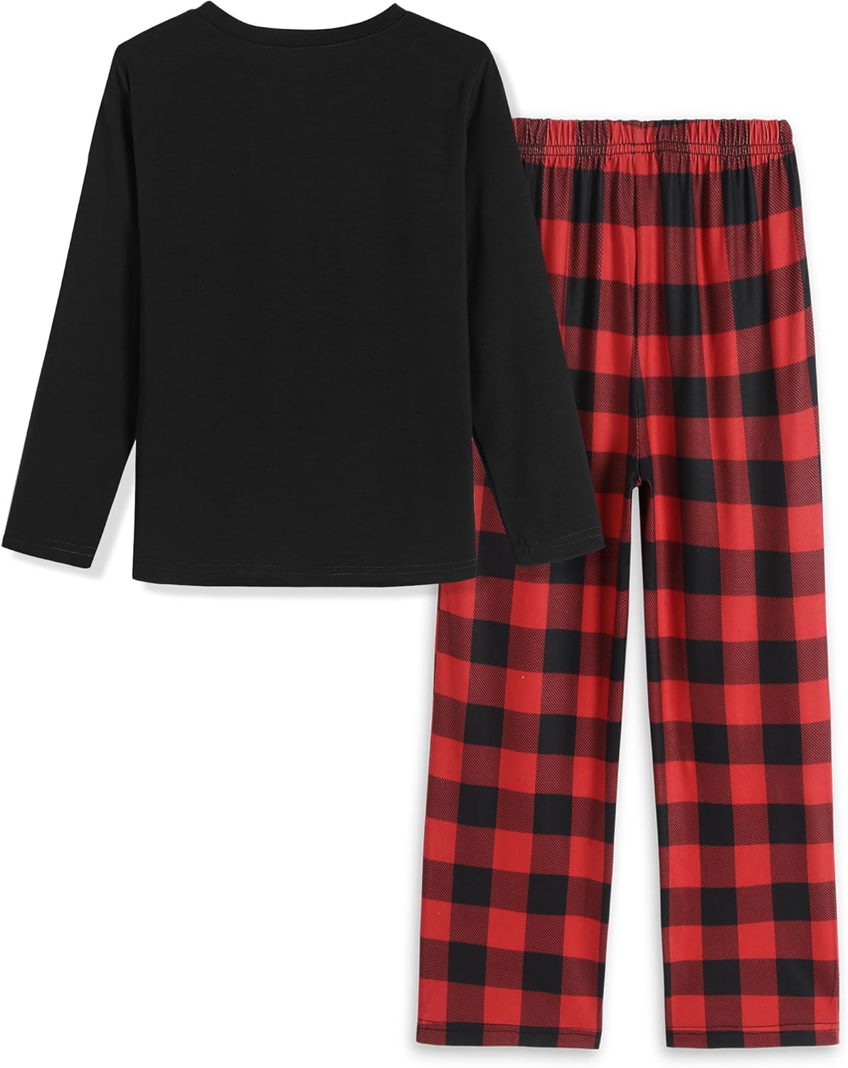 Arshiner Boys Loose-fit Pajamas Long Sleeve Top and Pants 2 Piece Pajama Set for Big Boys 5-13 Years - Image 4