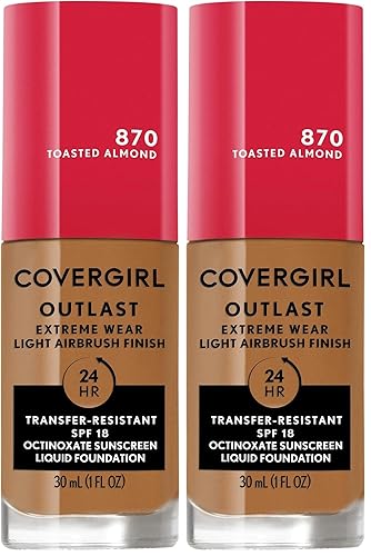 Miniatura 63 de Covergirl Outlast Extreme Wear - Base líquida 3 en 1 de cobertura completa, SPF 18 protector solar 1 onza líquida - Buff Beige