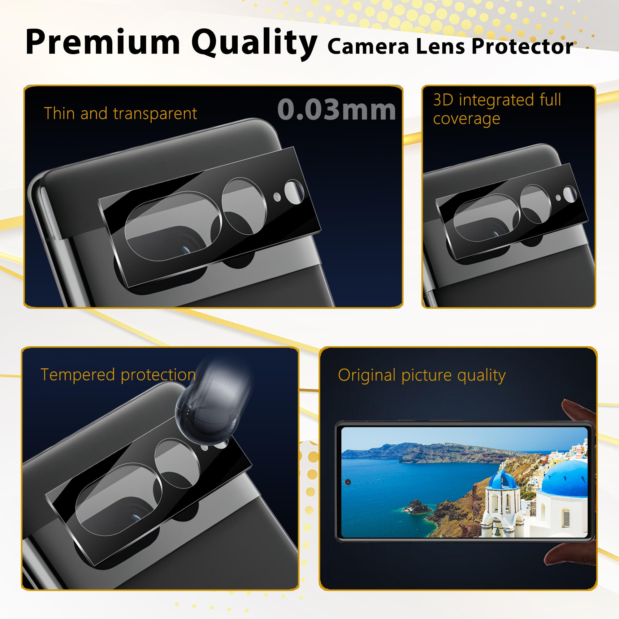 AtFoliX Pellicola Vetro Per Google Pixel 7a 9H Armatura Di - Foto 2