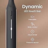 Vista 2 de Quip Ultra Next Generation Smart Toothbrush - Timed Electric Toothbrush with Case - Replaceable Brush Head, Soft Bristles, Silicone Handle, 30-Day