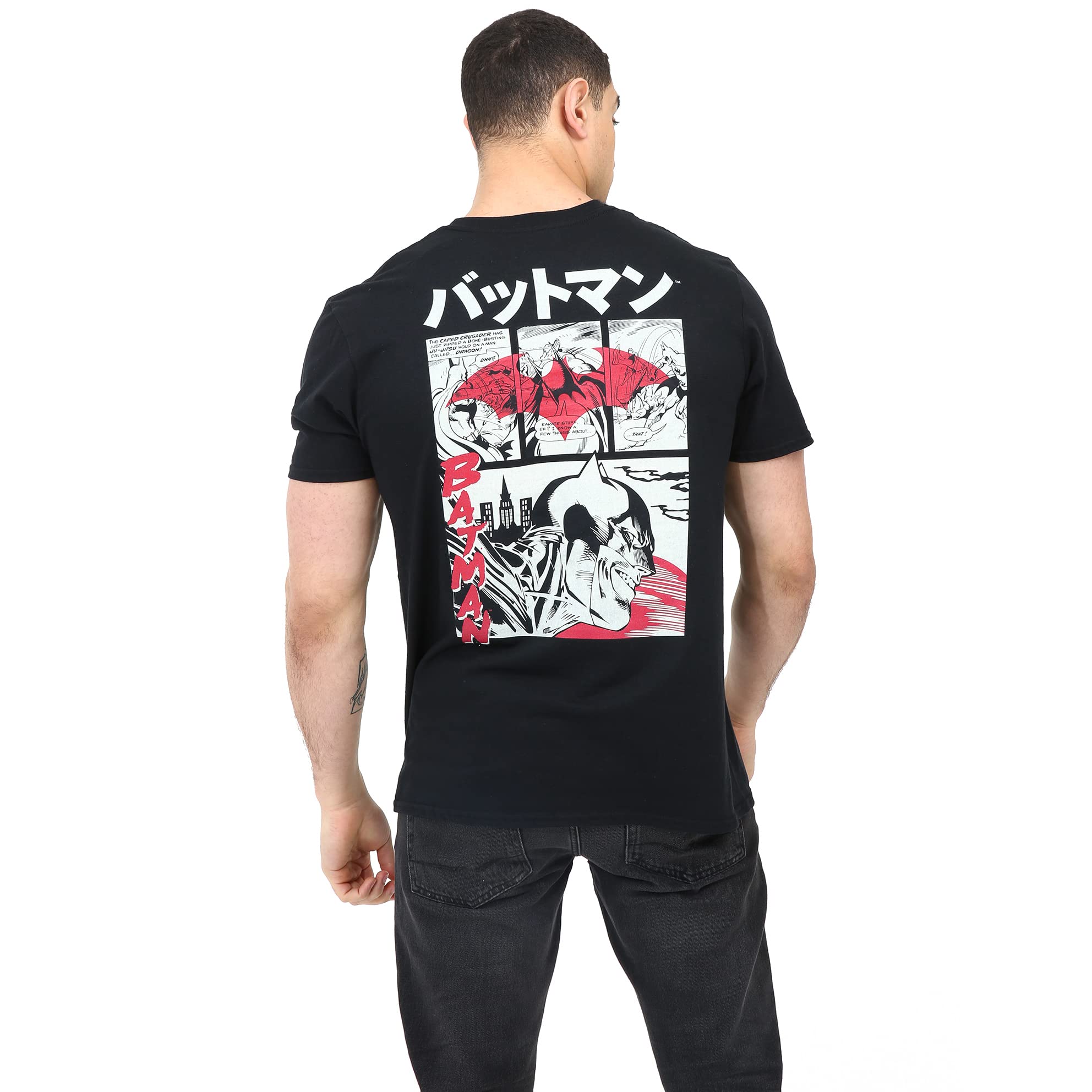 Cotton SoulDC Comics Japan Panels Mens T Shirt