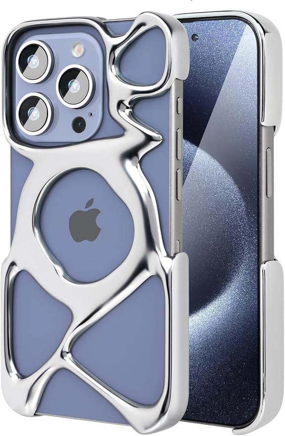 Angry miao AM Emptiness iPhone 15 Pro Max Case Matte Sliver – 12% O...
