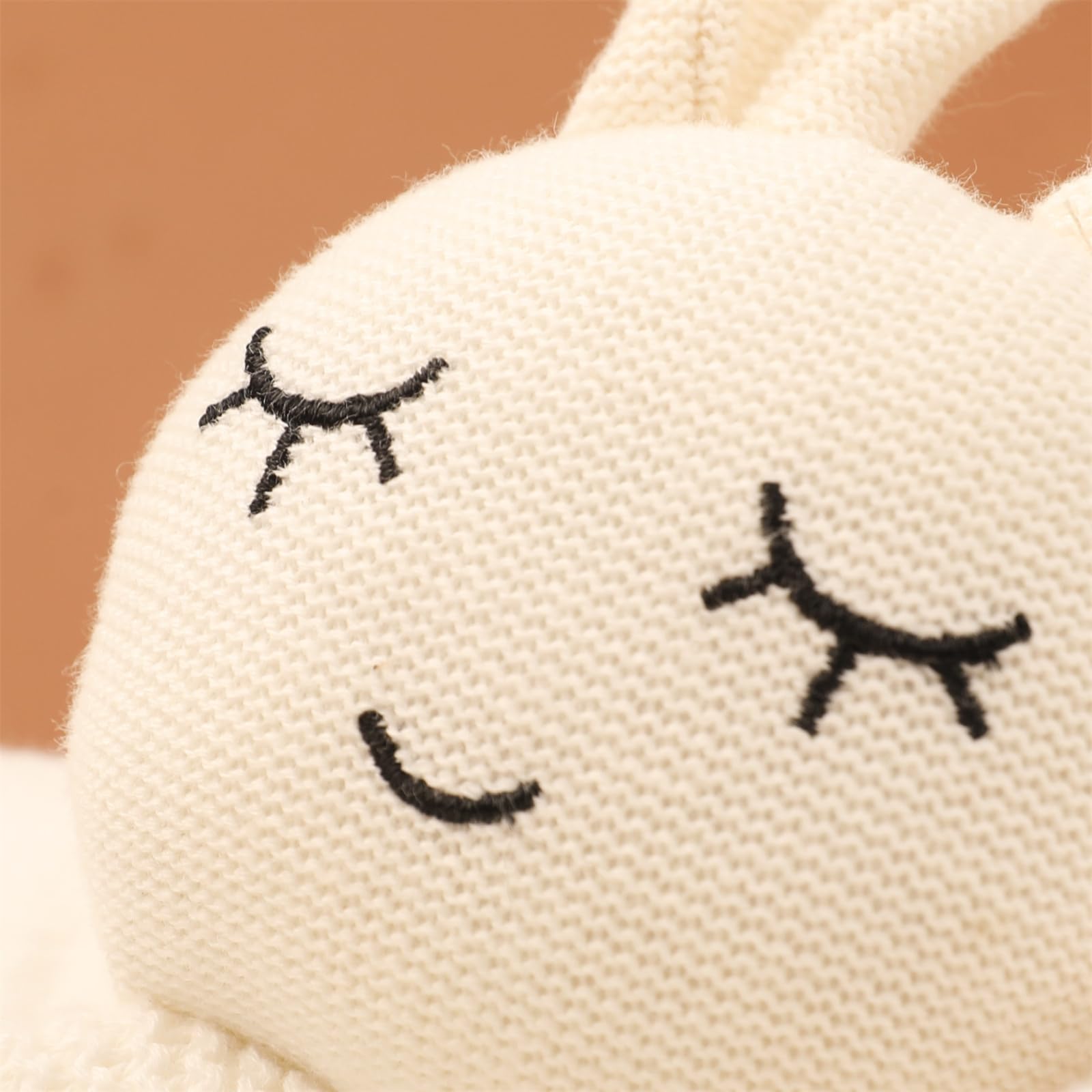 5-teiliges Baby-Set mit Baumwolldecke, beruhigendem Handtuch, Häkelspielzeug und Zubehör für Neugeborene