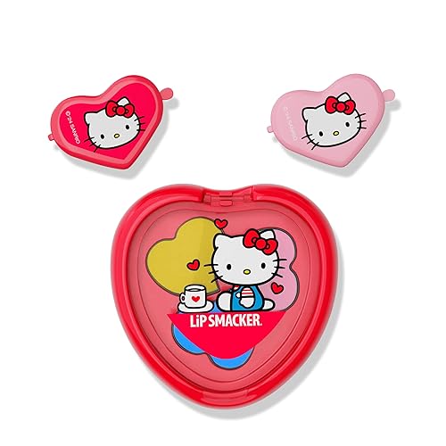Miniatura 4 de Lip Smacker Juego de belleza Hello Kitty, incluye paleta de pigmentos, bálsamo labial y pasadores para el cabello, regalo divertido y coleccionable