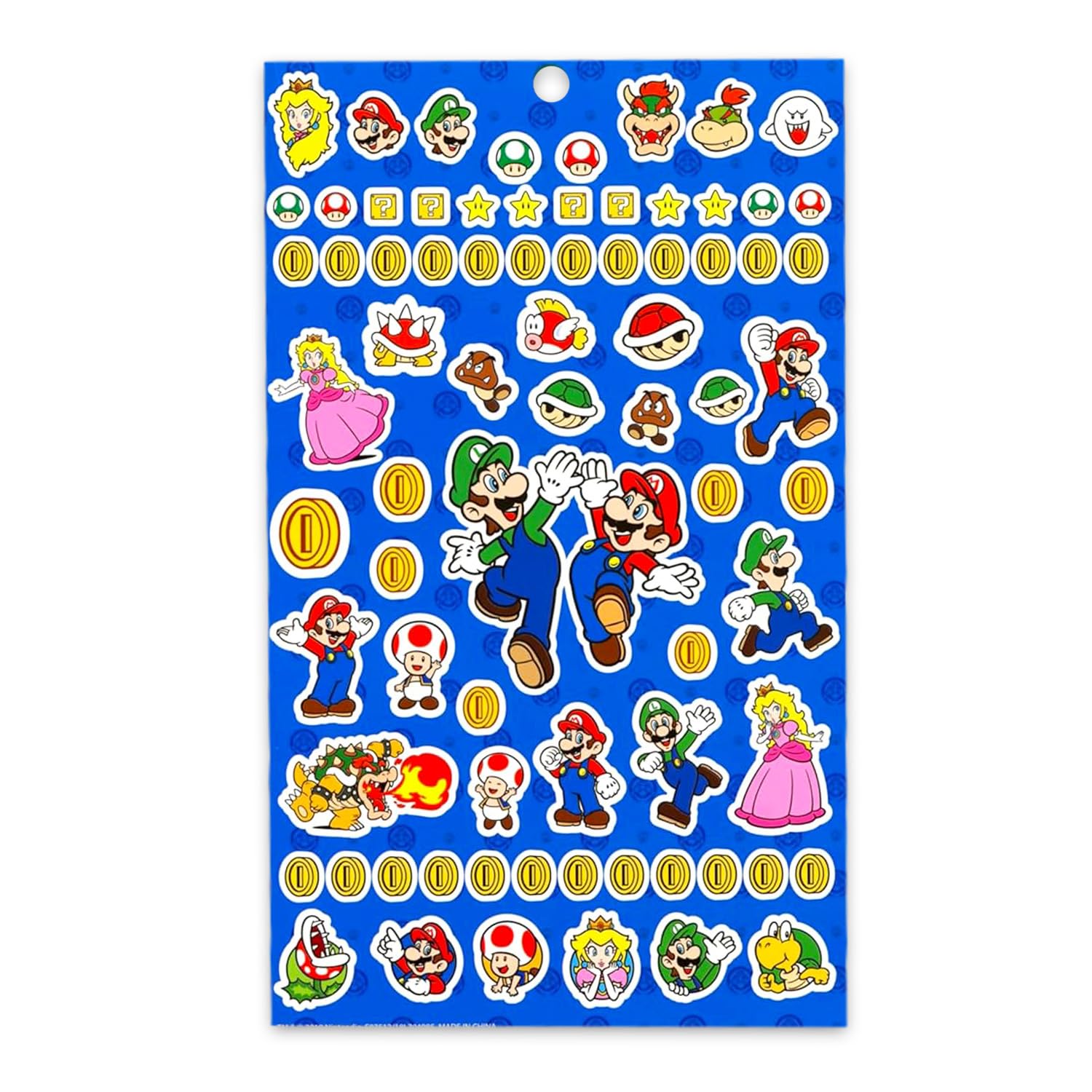 Ultimate Super Mario UNO Lot de cartes – Ensemble avec 2 jeux de cartes de jeu vidéo UNO pour enfants et autocollants, plus | Activités Super Mario Bros pour enfants, soirée de jeu en famille