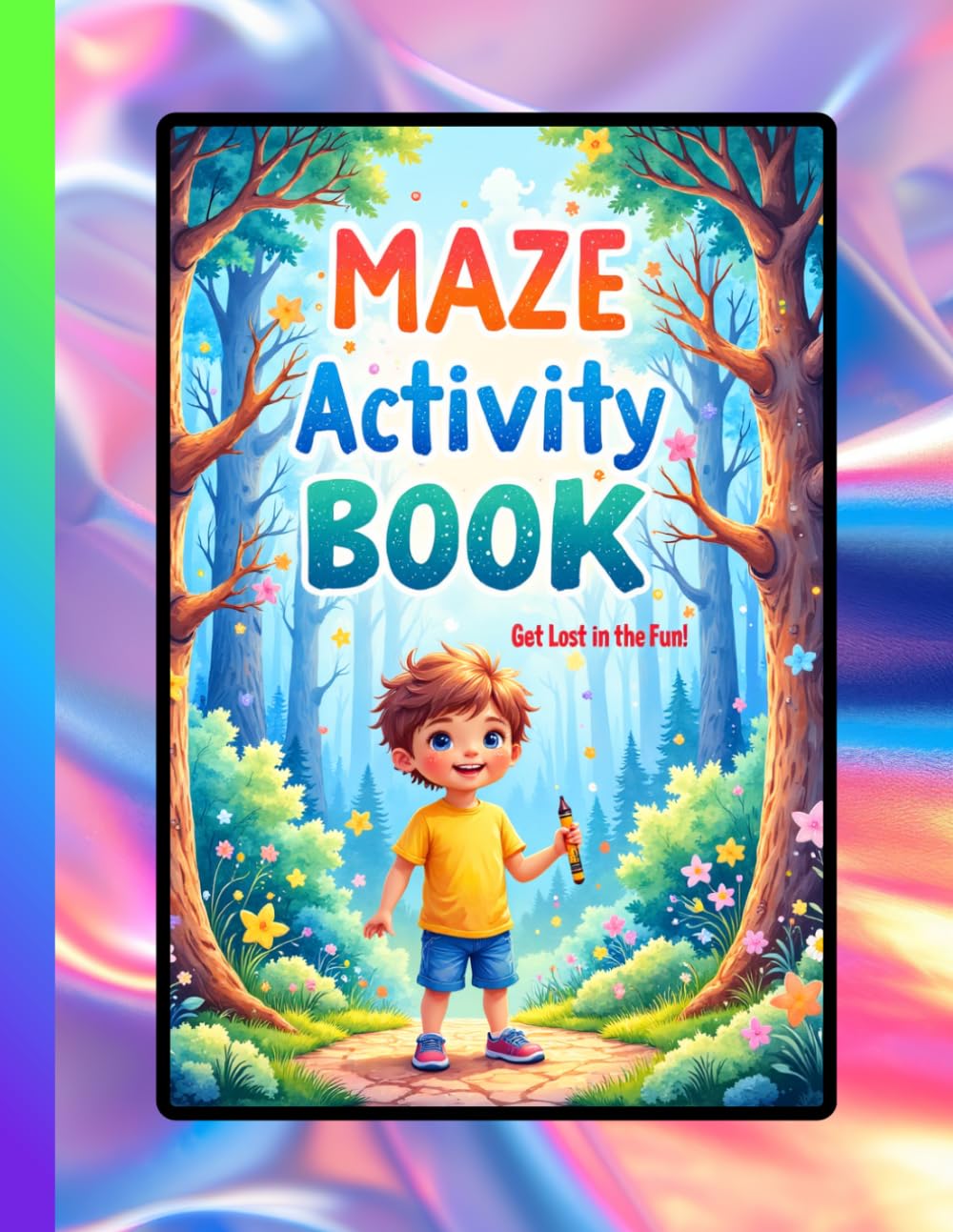 Maze Activity Book: “Twisty Mazes for Curious Kids: Fun Challenges to Boost Brainpower”