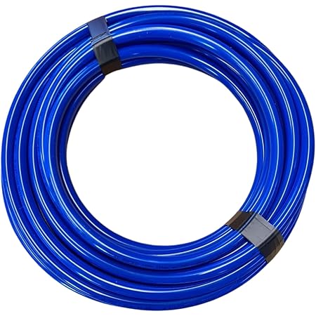 Tuyau D'eau LLDPE 1/4" (6mm) Blanc - 10 Mètres - Pour Réfrigérateur Avec Distributeur D'eau, Osmoseur, Machine à Glaçons